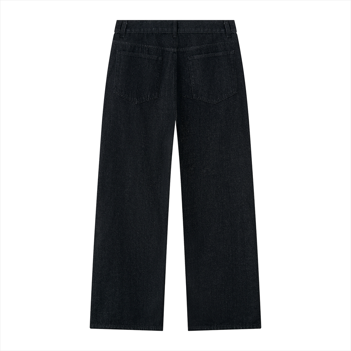 Men's Vintage Wash Wide Leg Denim