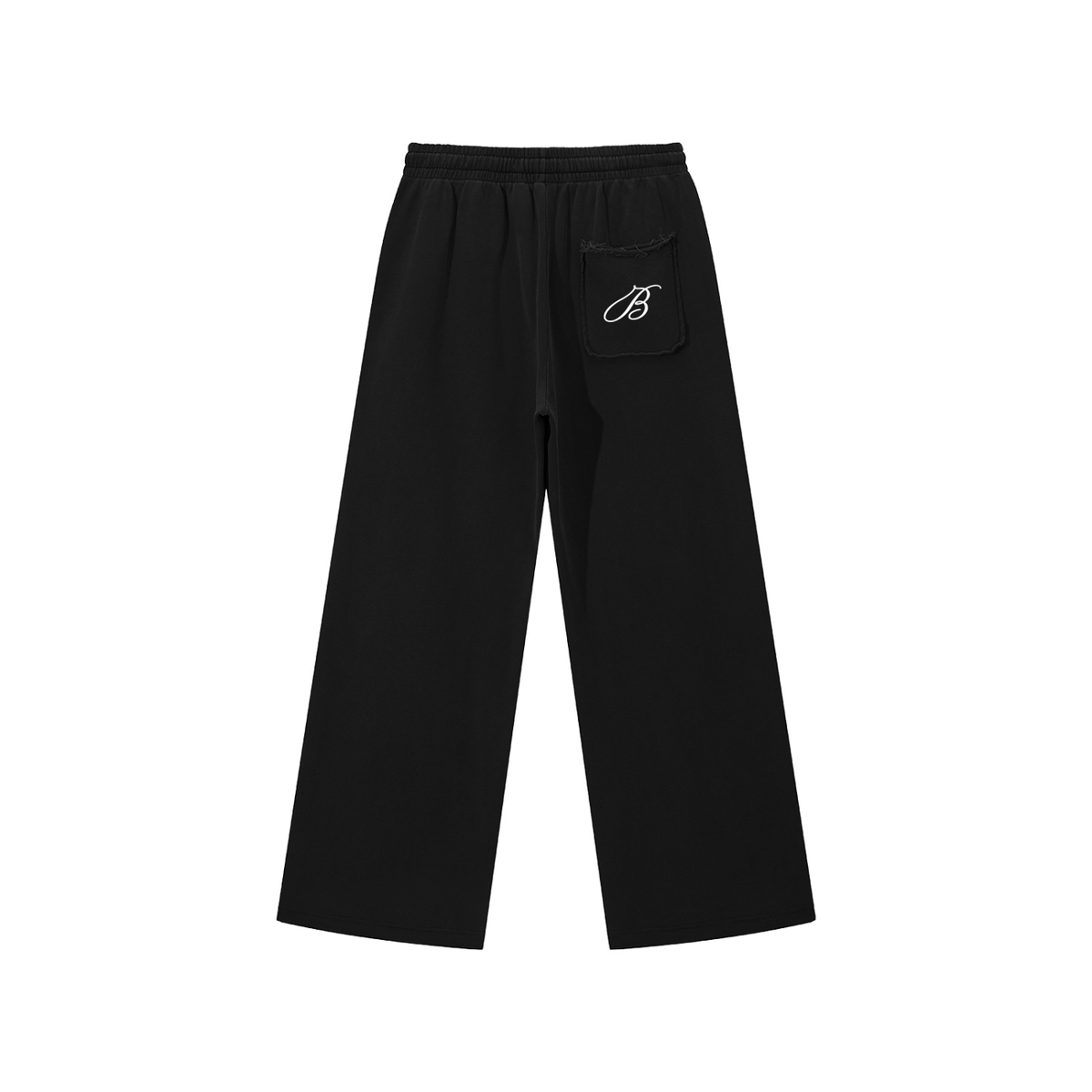 Snow Washed Straight-Leg Sweatpants