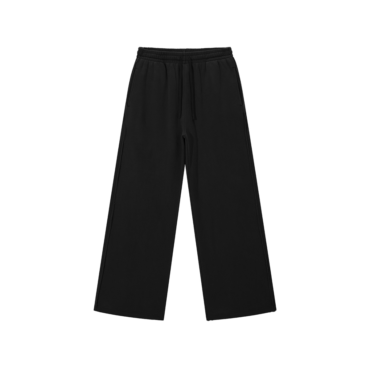 Snow Washed Straight-Leg Sweatpants