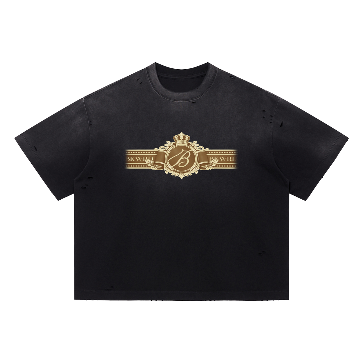 BKWRD Cigar Label T-Shirt