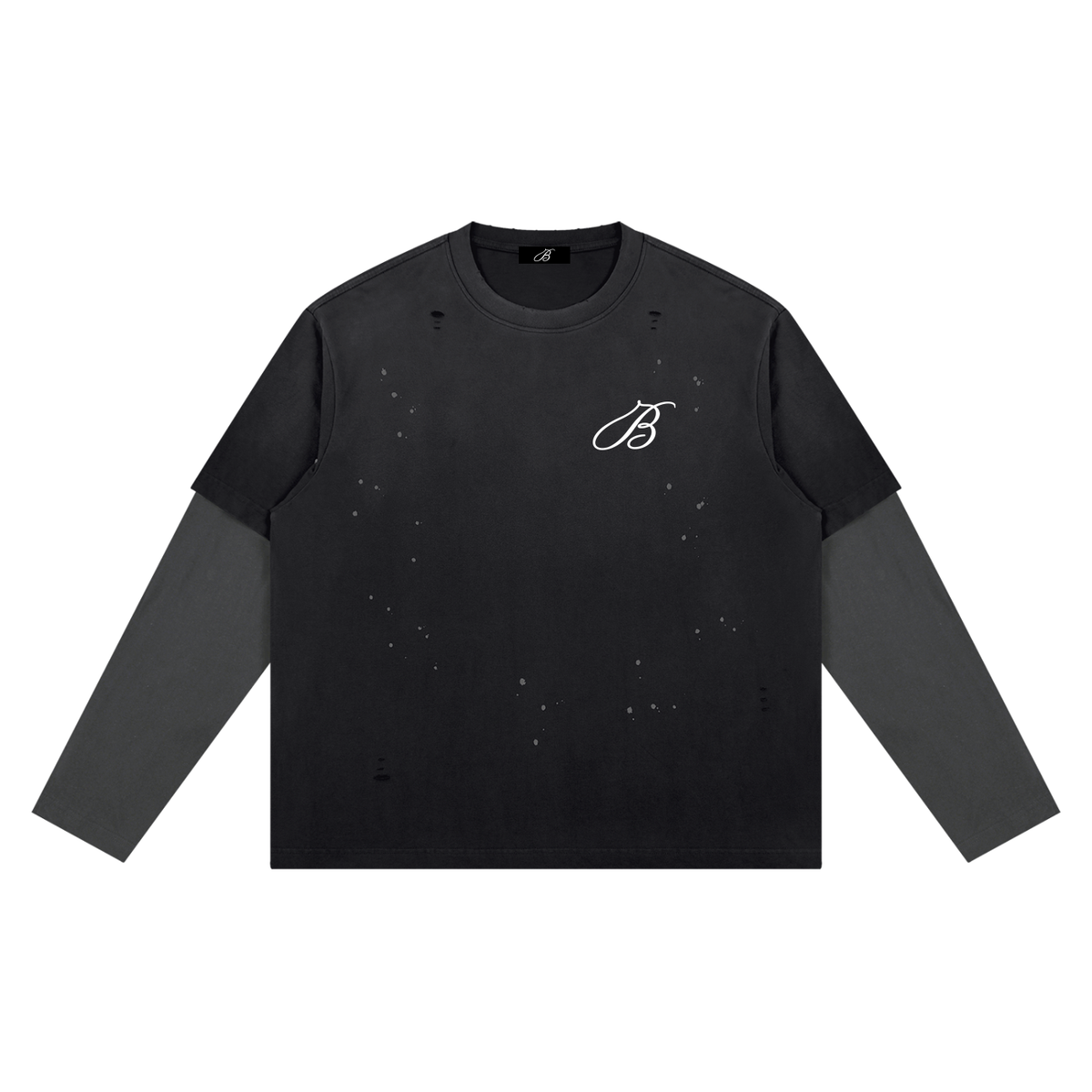 Unisex Distressed Layer T-Shirt