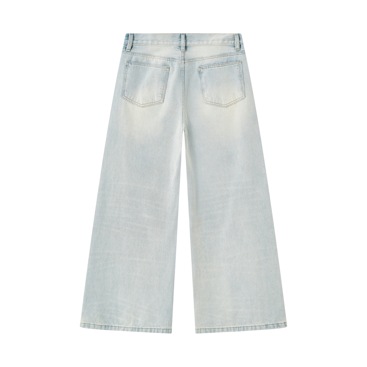 Men's Sunfade Wide-Leg Jeans
