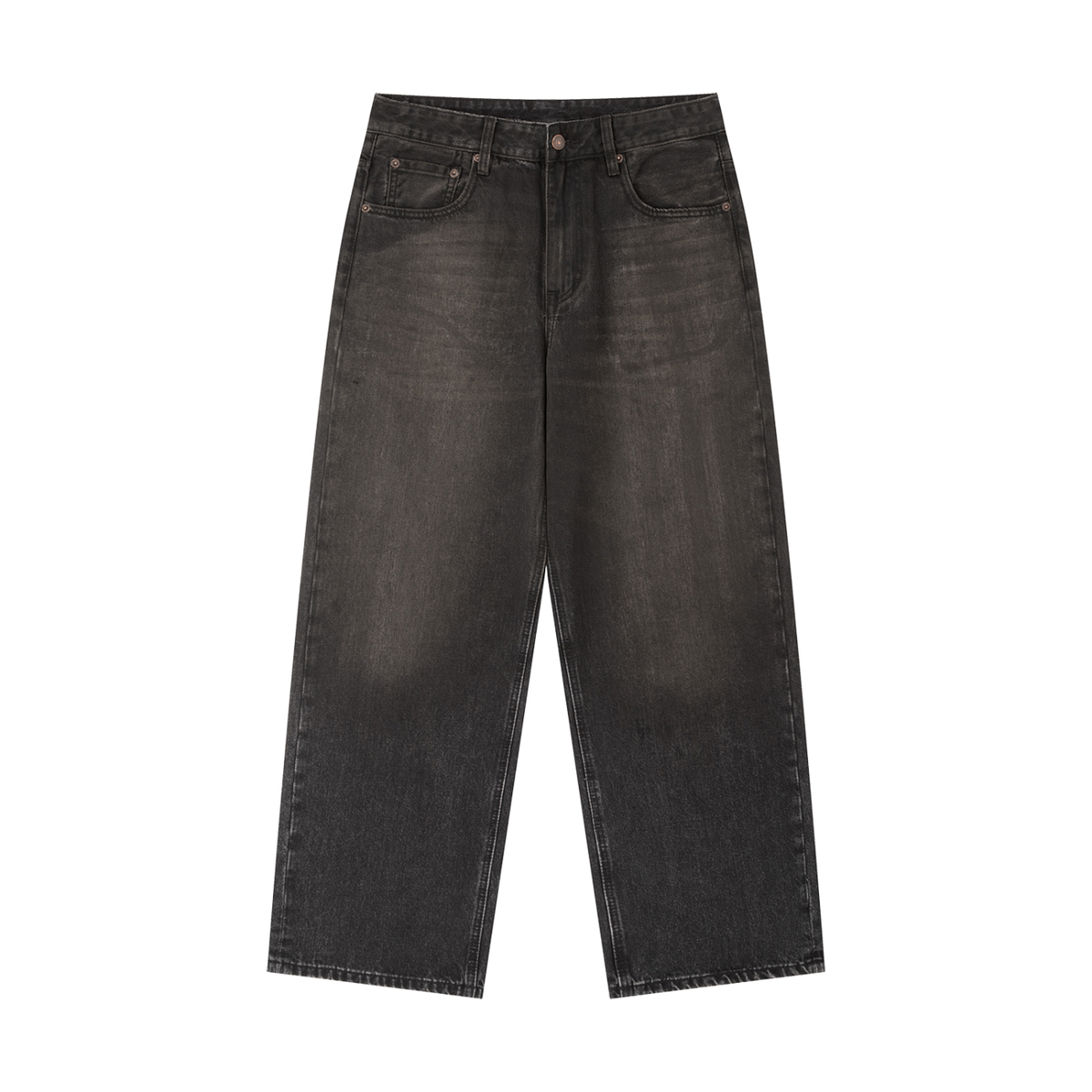 Heavyweight Black Wash Denim
