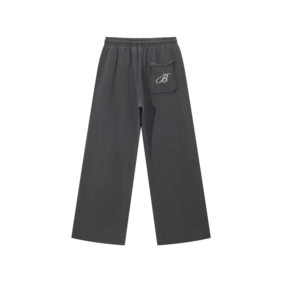Snow Washed Straight-Leg Sweatpants
